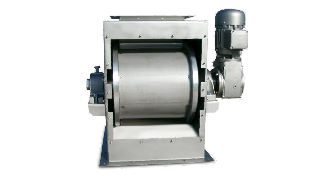 Permanent magnetic separator roll