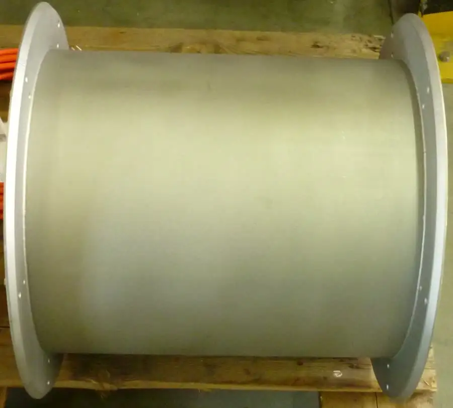 Rouleau magnétique cylindrique d’une Separierwalze für Besteckteile