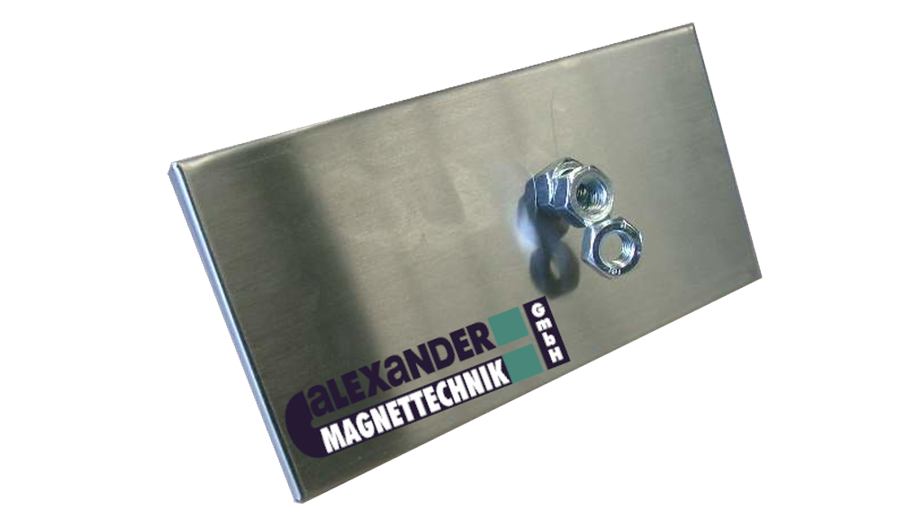 Magnetic plate separators for feeding systems