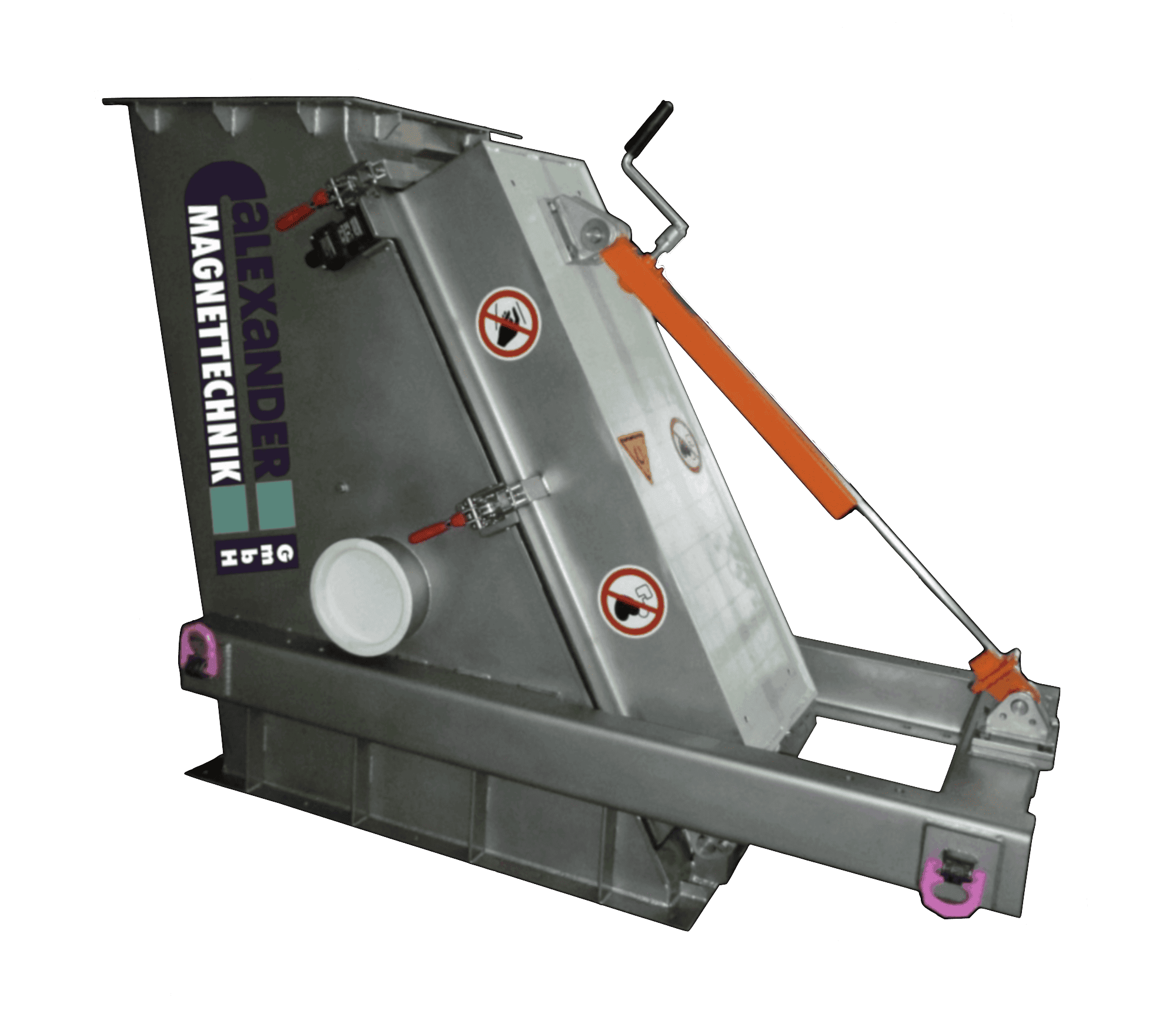 Plate Magnet Diagram - Alexander Magnettechnik